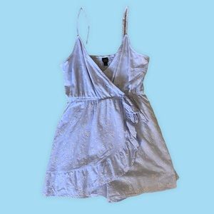 WILD FABLE Blue Floral Romper